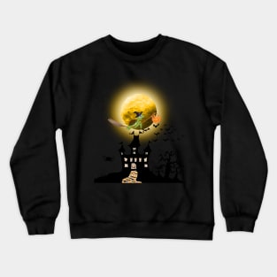 Halloween Turtle Costume Gift Crewneck Sweatshirt